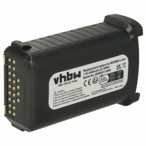 Bateria vhbw para Coletor de Dados Symbol MC9000, MC9090, MC9190 3400mAh, 7.4V