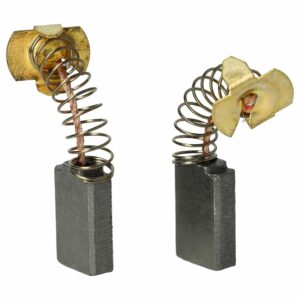 2x Escovas de Carvão vhbw para Makita B-80379, CB-303A - 5 x 11 x 17 mm
