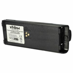 Bateria vhbw para Rádio Motorola NTN7143B 1800 mAh 7.5 V NiMH + mola de cinto