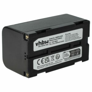 Bateria vhbw para câmara de vídeo Hitachi VM-BPL13, JVC, RCA 4000 mAh 7.4 V