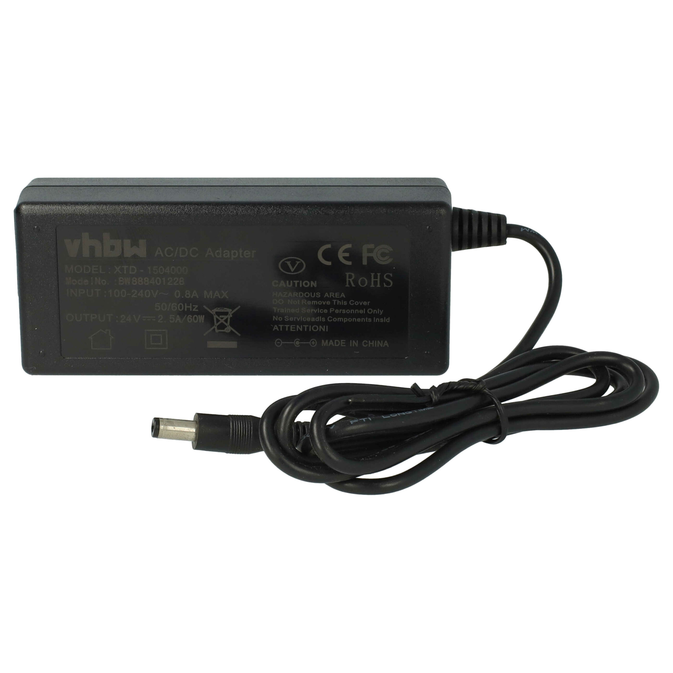 Carregador / Adaptador de Corrente vhbw para Neato BotVac e XV (24V, 2.5A, 60W) - Image 2