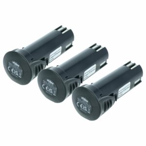 3x Baterias vhbw para Panasonic EZ9L10, EY9L10B Ferramentas Elétricas - 1500 mAh, 3.6 V, Li-Ion