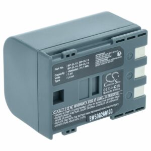 Bateria vhbw para câmara Canon BP-2L12, BP-2L, BP-2L14 1200 mAh 7.2 V