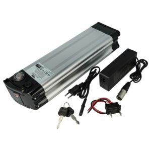 Bateria para Bicicleta Elétrica e-Bike (Tubo de Selim) vhbw Li-Ion 12 Ah 36 V com Carregador