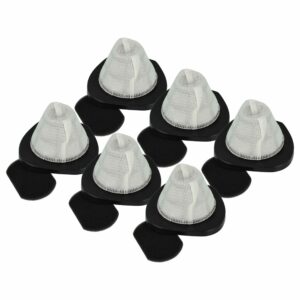 vhbw 6x Filtro substitui Bissell 1611501, 1611500 para Aspirador