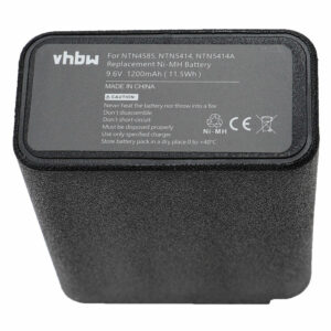 Bateria vhbw para rádio Bullard / Motorola (1200 mAh, 9.6 V, NiMH)
