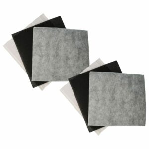 Conjunto de 6 Filtros vhbw para Purificador de Ar DeLonghi DAP700