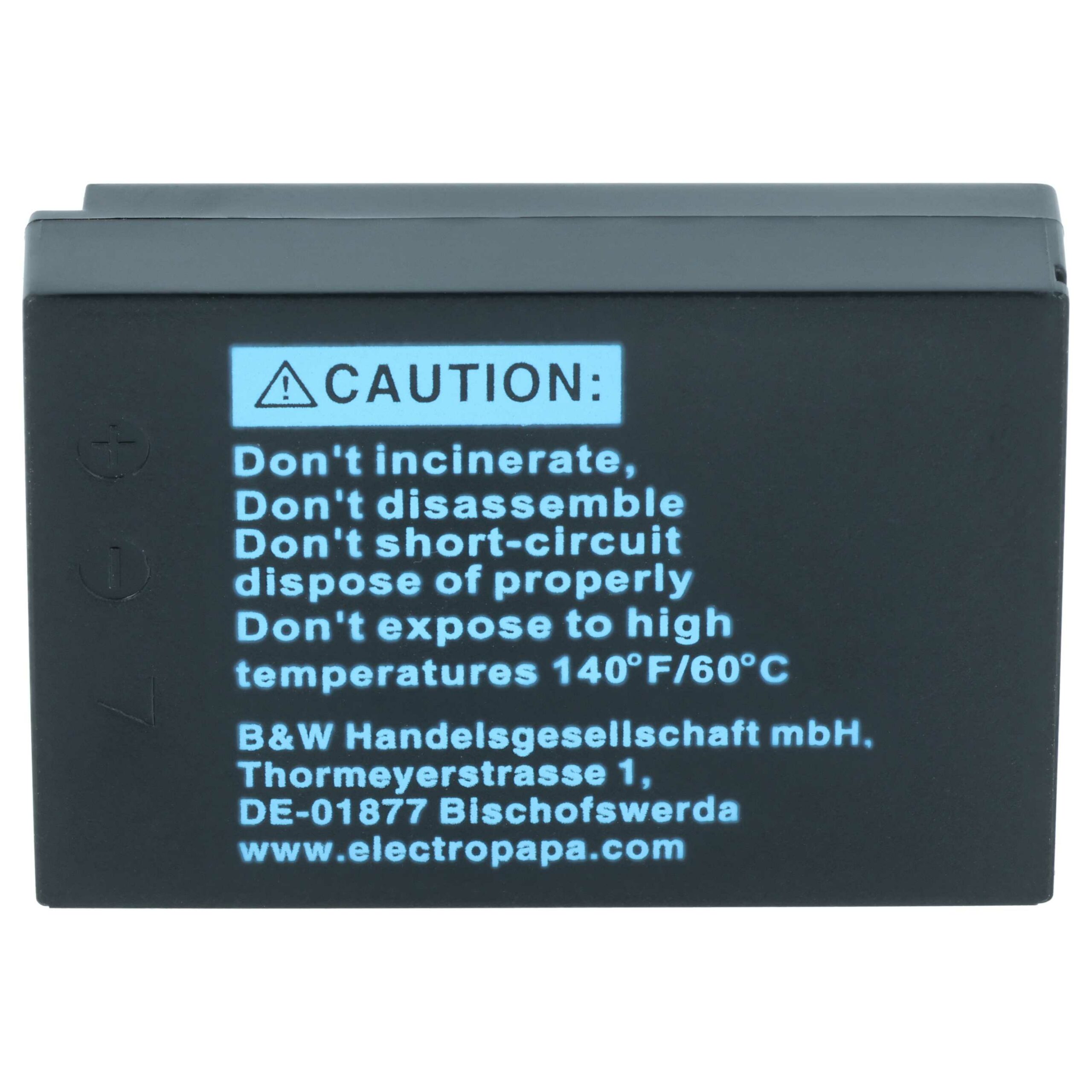 3x Bateria vhbw substitui Canon LP-E12 - 650mAh, 7.2V, Li-Ion - Image 4