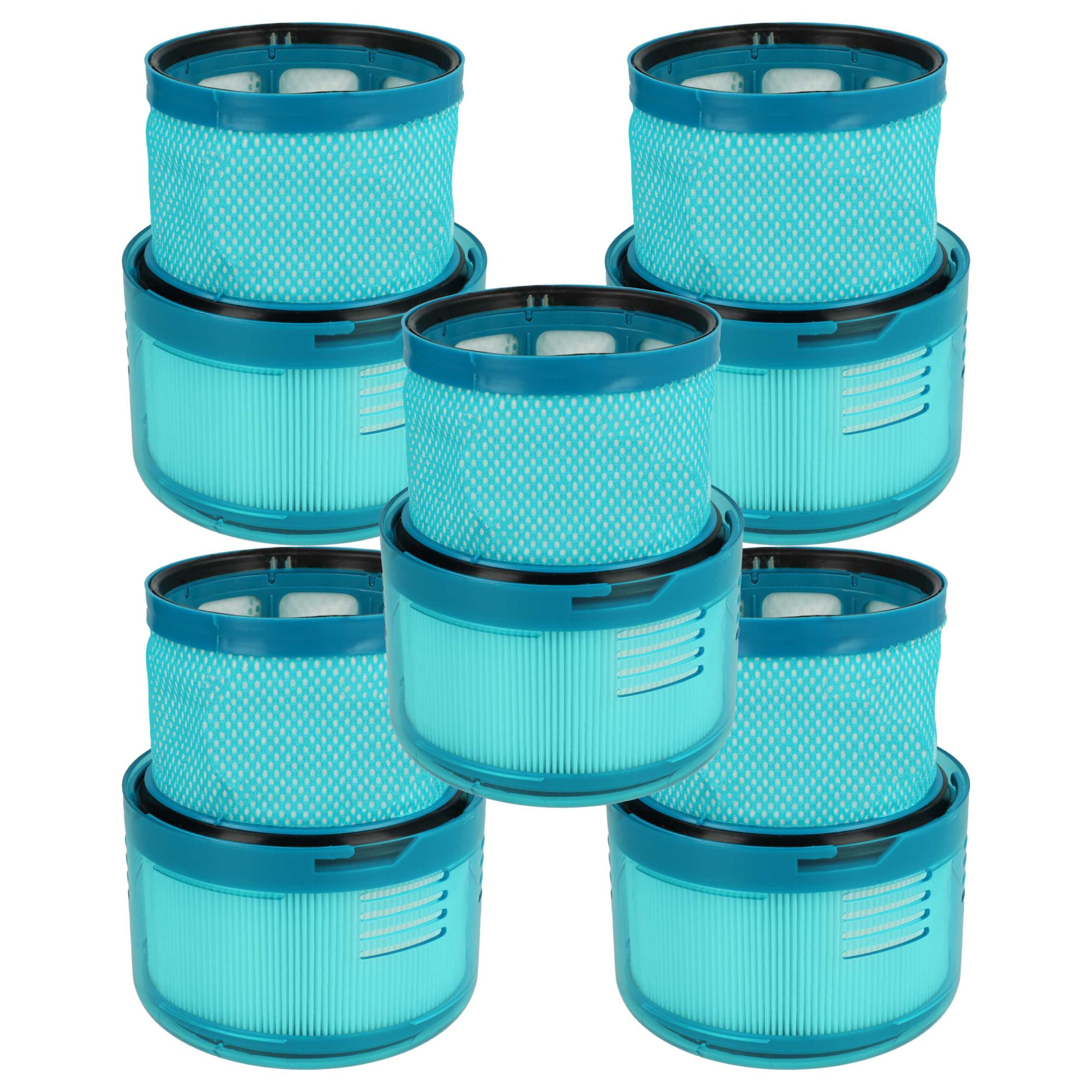 5x Filtro de Exaustão vhbw substitui Dyson 972352-01 para Aspirador Dyson