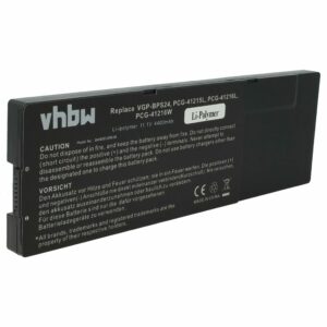 Bateria para Portátil vhbw compatível com Sony VGP-BPS24, VGP-BPL24 4400 mAh 11.1 V