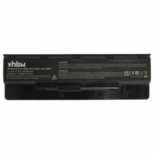 Bateria para Portátil vhbw substitui Asus A32-N56, A31-N56 - 4400 mAh 10.8 V