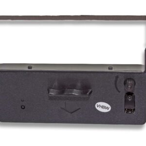 Fita de Tinta vhbw para Epson ERC-37 / C43S015455 e Anker DS - Preto