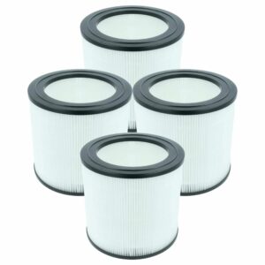 4x Filtro HEPA vhbw para Purificador de Ar Philips AC0650, AC0651