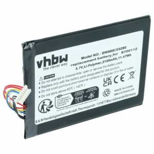 Bateria vhbw para coluna Bang & Olufsen BeoSound Moment (3100 mAh, 3.7 V)