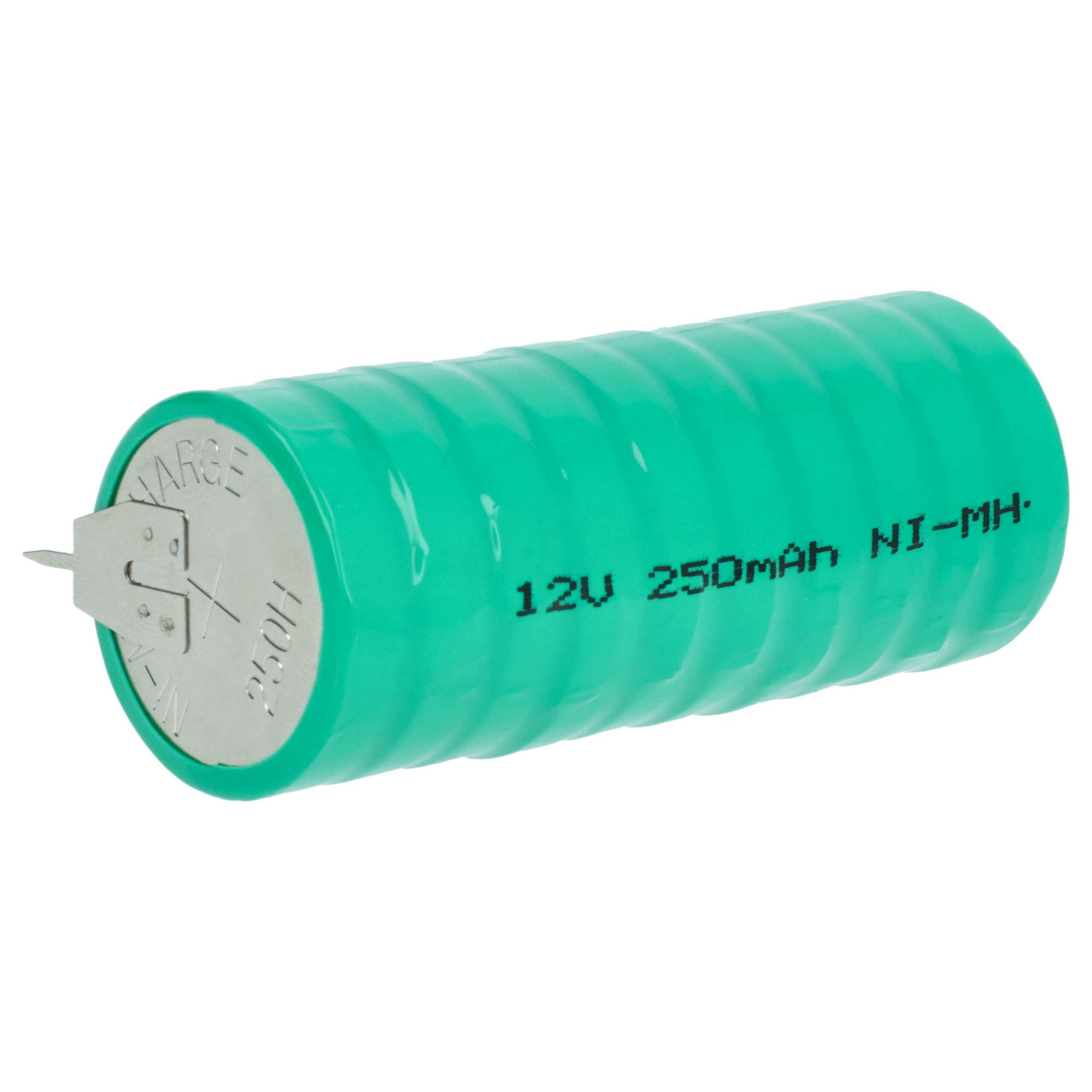Bateria de Botão vhbw V250H - 250 mAh, 12 V, NiMH