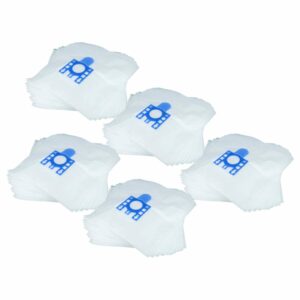 50x Saco para Aspirador vhbw microfleece para Miele Cat & Dog, S4, S5000 e outros