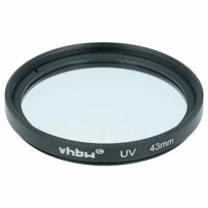 Filtro UV vhbw de 43 mm para Objetivas de Câmara - Filtro de Proteção