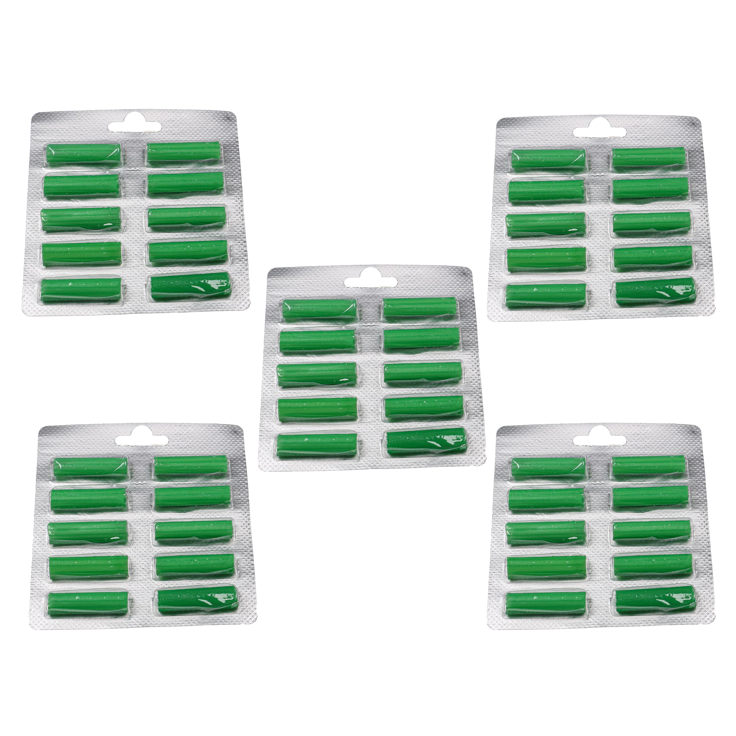 50x Varas Desodorizantes vhbw para Aspiradores com Saco - Aroma Floresta