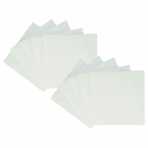 10x Filtro de Ar vhbw para Lunos Vent - Classe G2, 17.5 x 17.5 x 3.3 cm