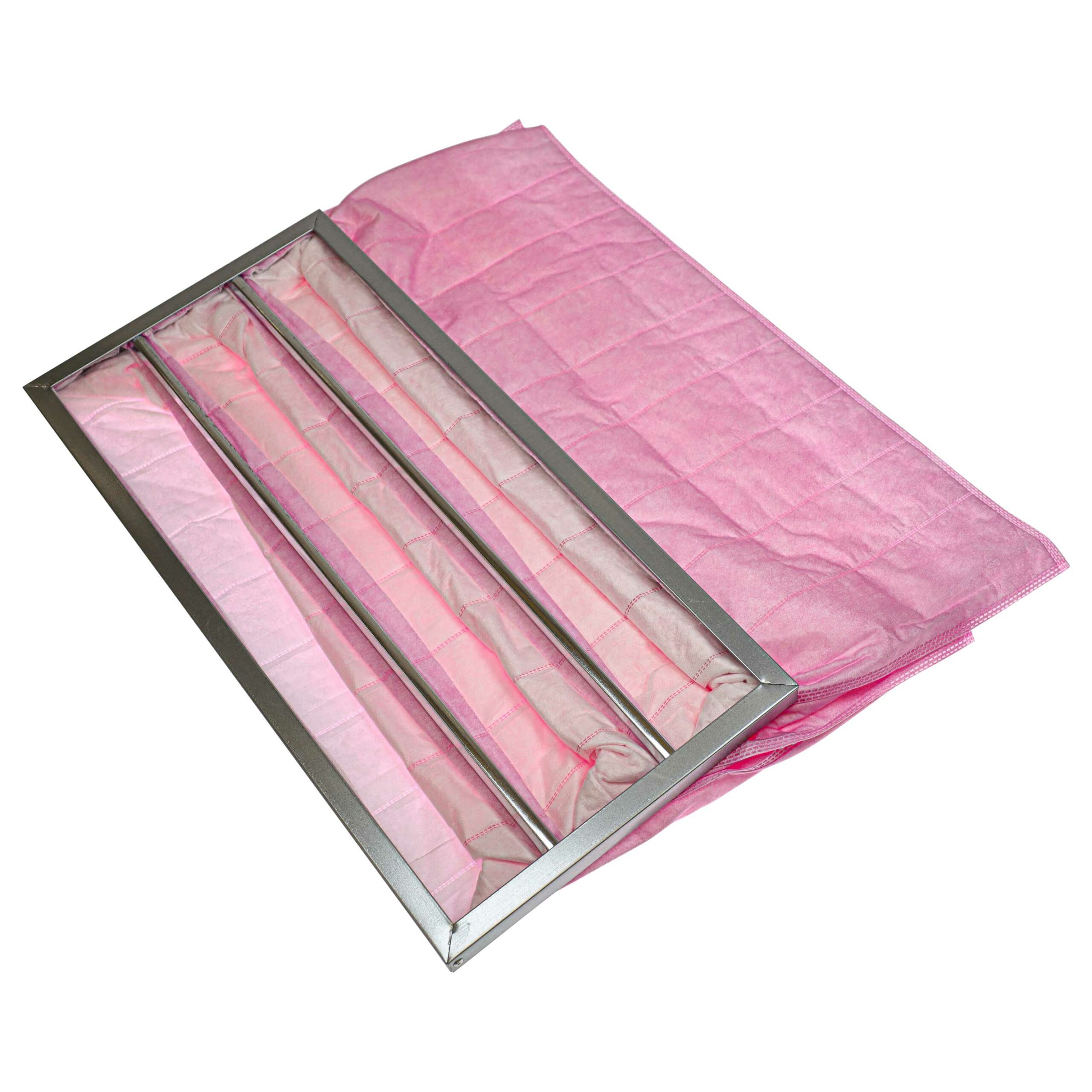 10x Filtro de Bolsas F7 vhbw para Sistema de Ventilação e Ar Condicionado 59,3 x 28,8 x 5,8 cm - Image 2