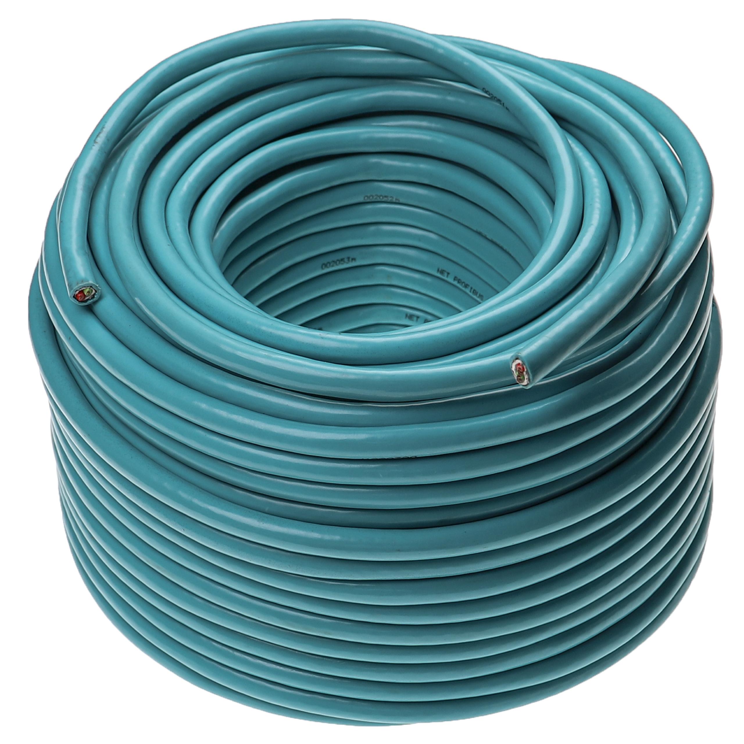 Cabo de Instalação vhbw para Siemens Simatic 6XV1830-3EH10 Rede Industrial - 50 m, Azul - Image 2