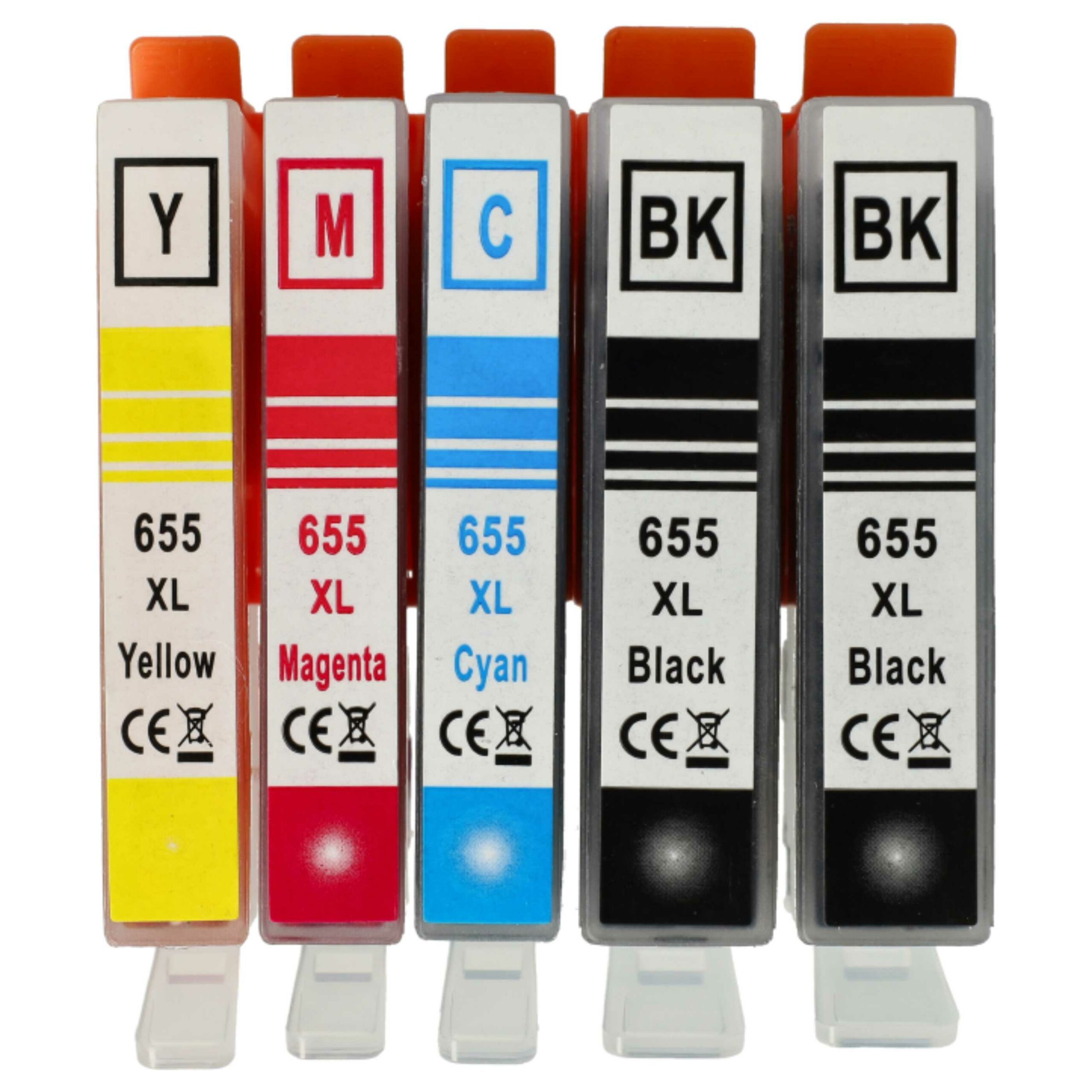 Conjunto de 10x Tinteiros vhbw para HP Advantage 5525 / 6525 e Deskjet 3525 - Preto / Cores - Image 3