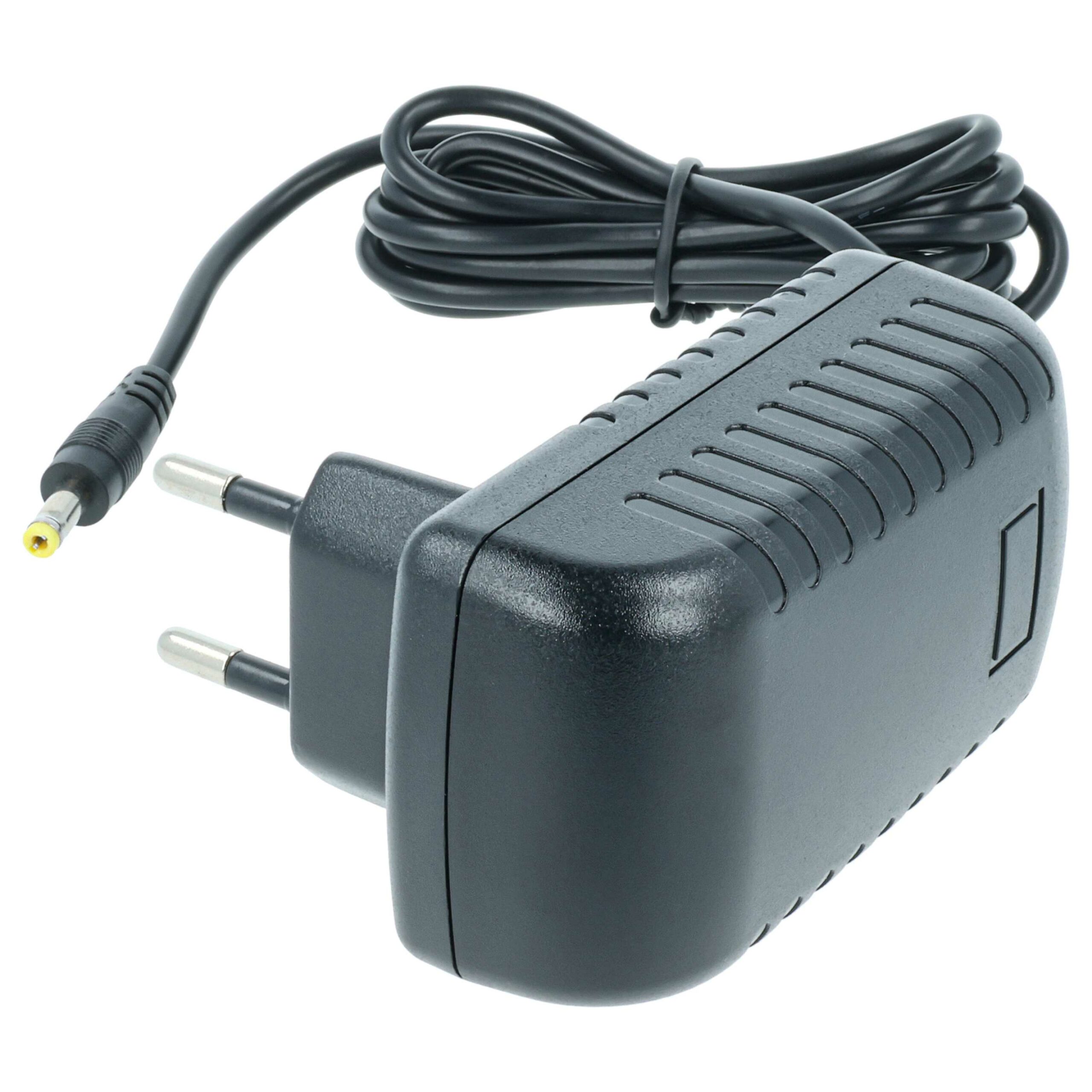 Carregador / Transformador vhbw para Teclado Technics SX-P30, SX-P50 (substitui MyVolts CC252MU) - Image 2