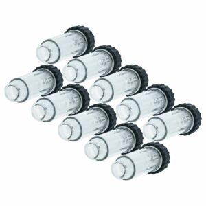 10x Filtro de Água Antisuidade com Caixa para Kärcher K2, K3, K4, K5, K6, K7