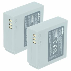 Bateria vhbw para videocâmara Samsung BP-85ST 700 mAh 7.2 V 2 unidades