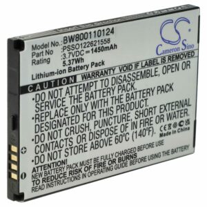 Bateria vhbw para Honeywell Barcode Scanner POS (1450 mAh, 3.7 V)