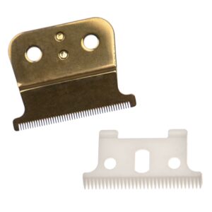 2x Lâminas de Corte vhbw para Máquinas de Cortar Cabelo Andis 04521