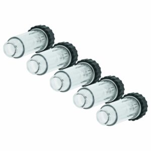 5x Filtro de Água Antisuidade vhbw com Caixa para Máquina de Lavar de Alta Pressão Kärcher K2, K3, K4, K5, K6, K7