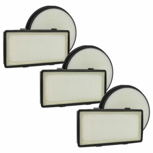 Conjunto de 3x Filtros vhbw para Aspirador Rowenta ZR903701 e Tefal