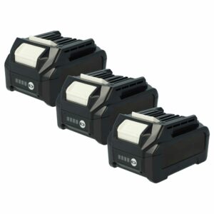 3x Bateria vhbw substitui Makita 191X65-8, 191B36-3 - 2500 mAh, 40 V, Li-Ion