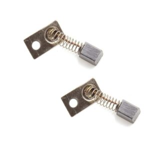 2x Escovas de Carvão vhbw para Ferramenta Elétrica - 3.5x3.5x4.5 mm
