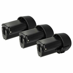 3x Baterias vhbw para Ferramentas Makita (2000 mAh, 10.8 V, Li-Ion)