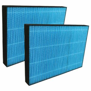 2x Filtro vhbw HEPA + Carvão Ativado para Purificador de Ar Ideal 8736002