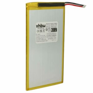 Bateria de Tablet vhbw substitui HB3G1H - 4000 mAh 3.7 V Li-polymer
