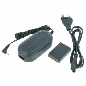 Carregador de Corrente vhbw para Canon EOS 100D, M50 (ACK-E1, DR-E12, 7.4 V 2.0 A)