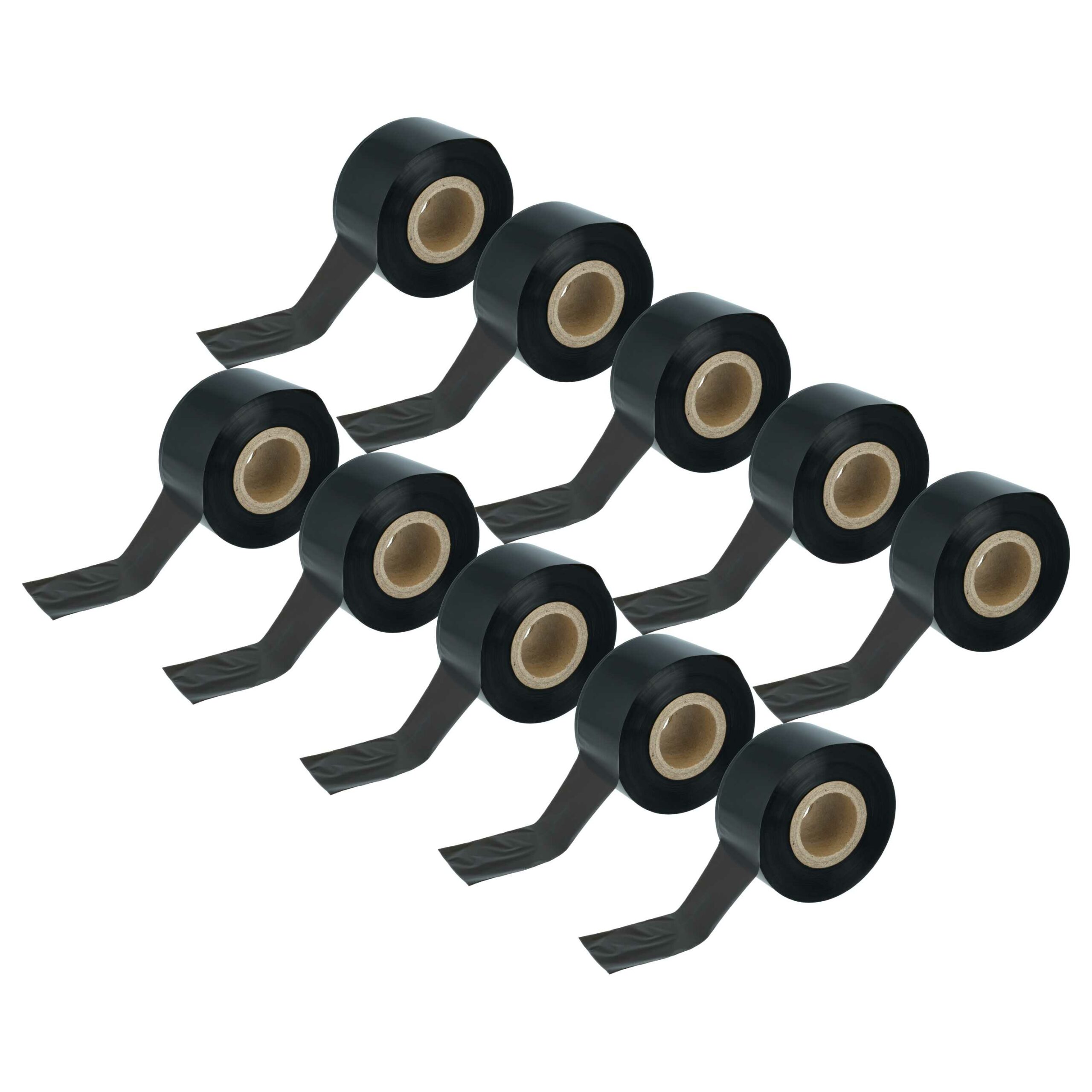 10x Fita de Transferência Térmica vhbw cera-resina para Godex, TSC, Zebra - 30 mm x 300 m