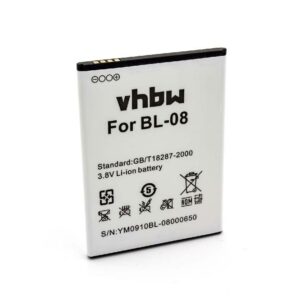 Bateria de Telemóvel vhbw para ThL BL-08 - 2700 mAh 3.8 V Li-Ion