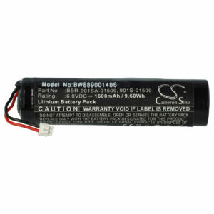 Bateria vhbw para Transmissor de Emergência Ocean Signal BBR-901SA-01509 1600 mAh 6 V Li-Mn