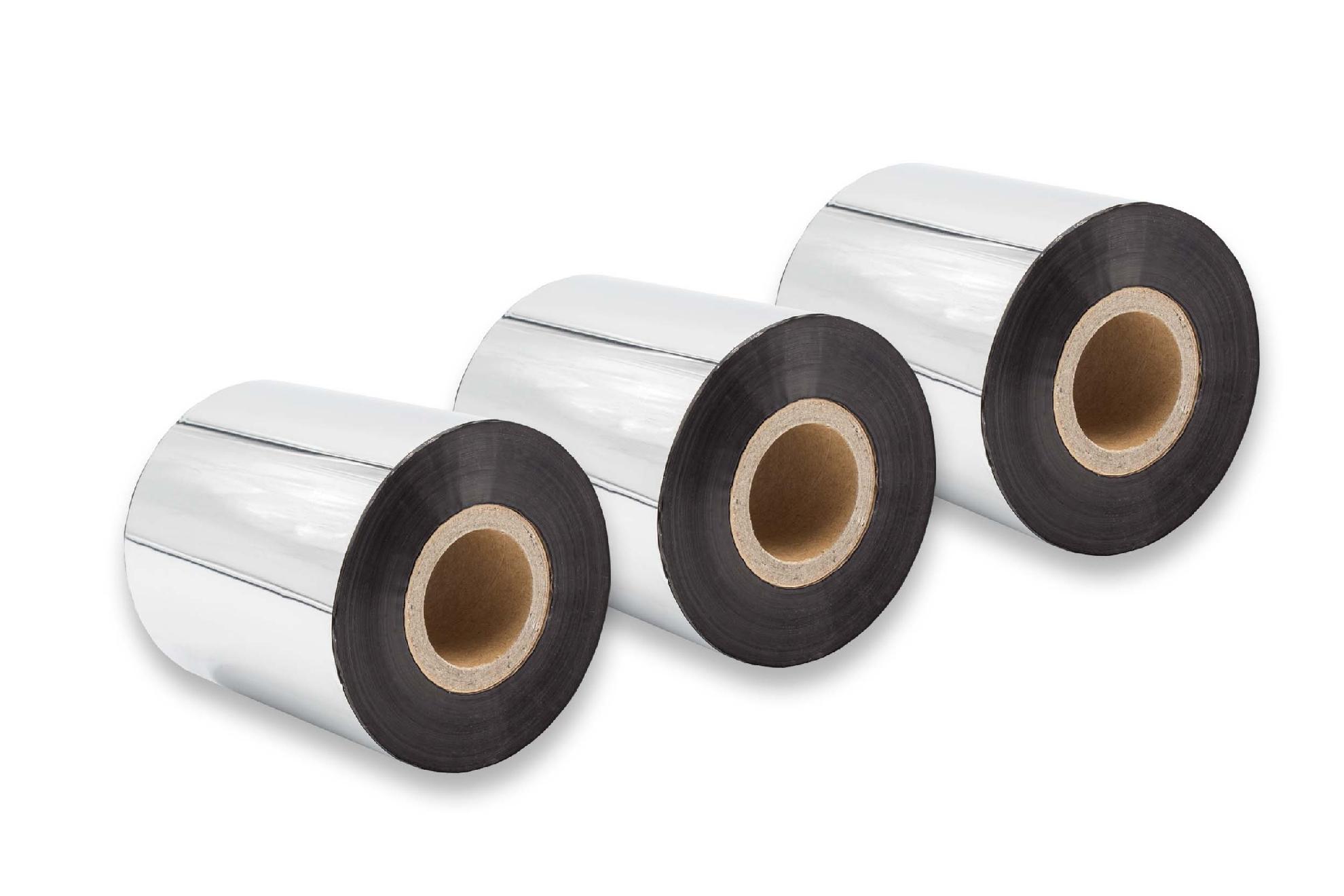 3x Fita de Transferência Térmica vhbw para Godex, Printronix, TSC - 70 mm x 300 m, Wax-Plus