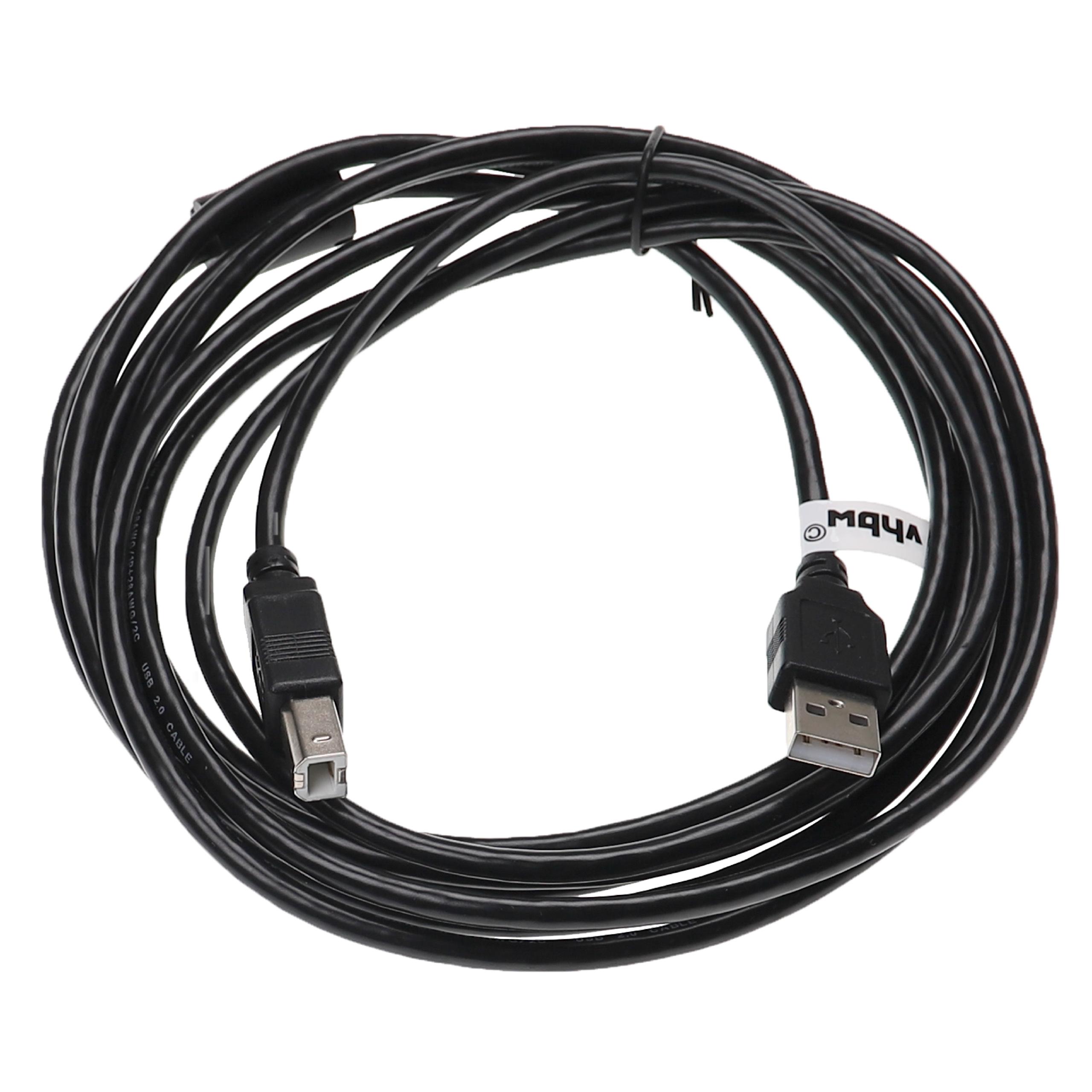 Cabo Adaptador USB A para USB B vhbw para Impressora, Scanner e Amplificadores Boss - 3m - Image 3