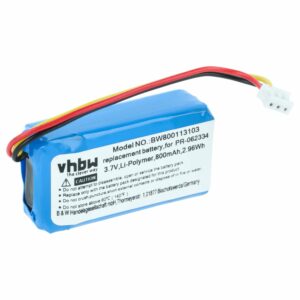Bateria vhbw para câmara GoPro PR-062334 - 800 mAh 3.8 V Li-polymer