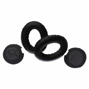 Almofadas de Ouvido vhbw com Espuma de Memória para Bose AE2, QC15, QC25, QC35 - 41 mm