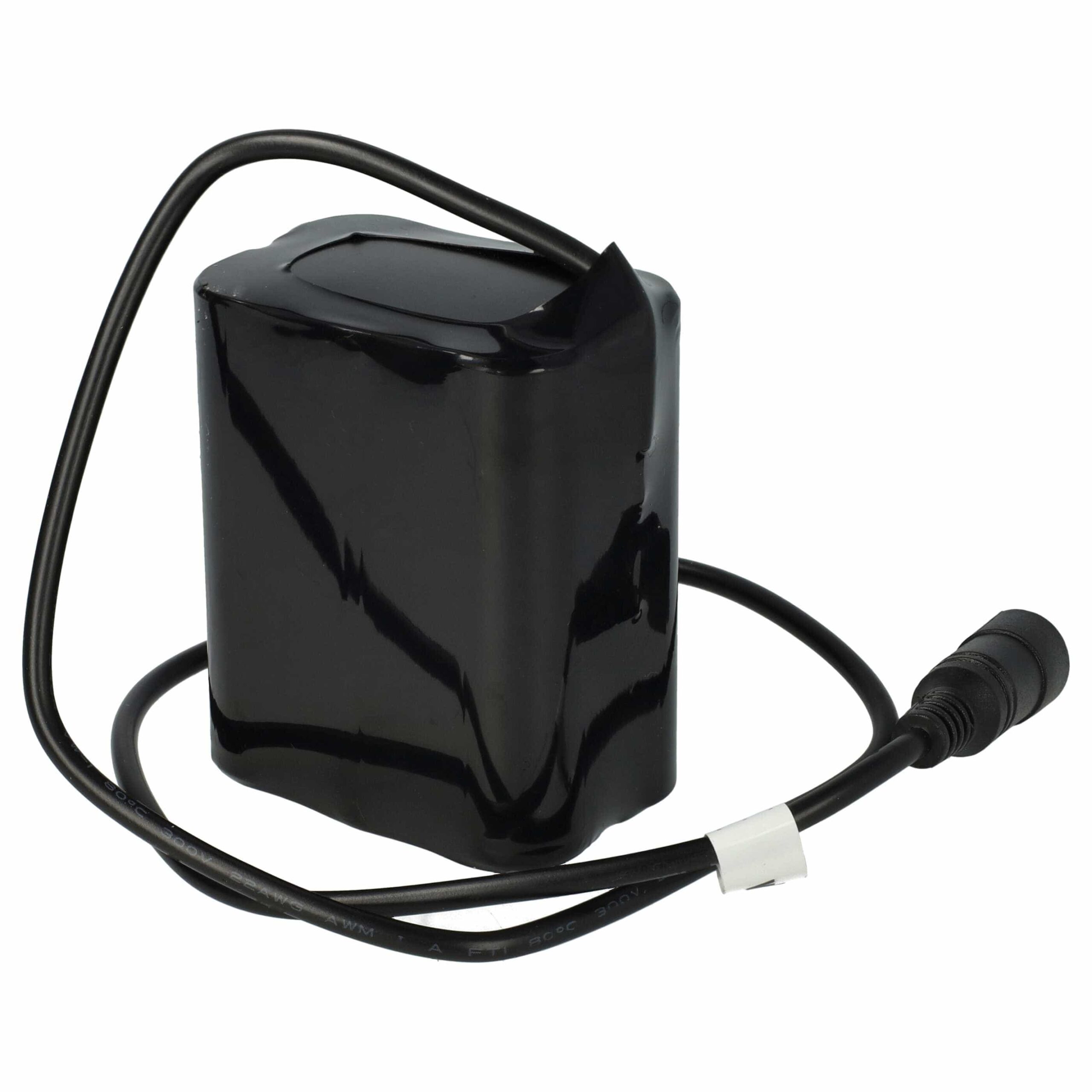 Pack de bateria vhbw 7800 mAh para luzes de bicicleta Supernova B54 Max e M99 Mini Pro B54 - Image 4