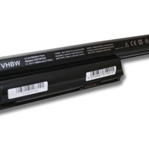 Bateria para Portátil vhbw para Sony VGP-BPS26, VGP-BPS26A 6600 mAh 10.8 V