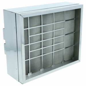 Filtro de carvão ativado Longlife vhbw para exaustor Bosch 11019121, 17000977 - Regenerável