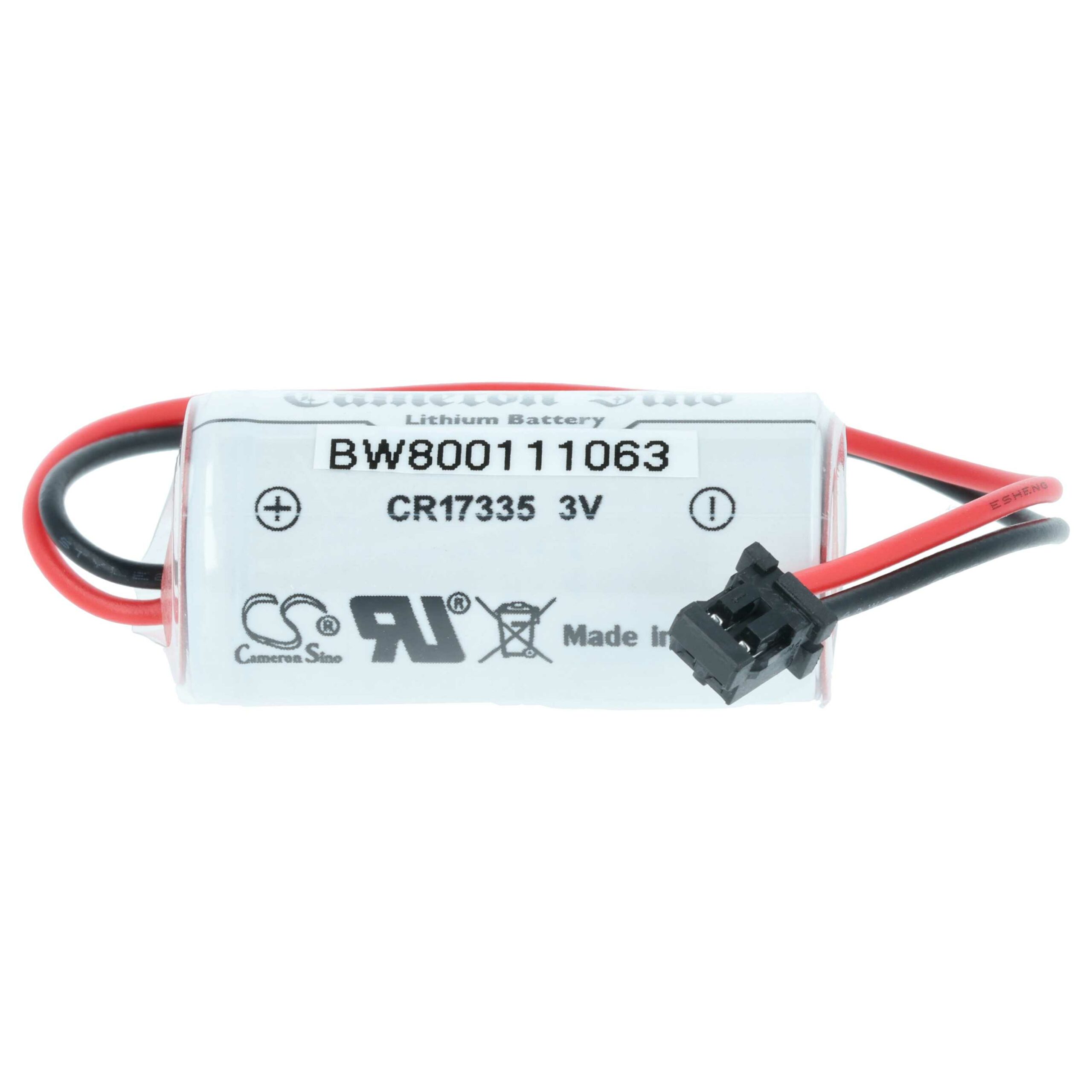 Pack de 10 baterias vhbw para controladores Mitsubishi Q6BAT, 1800 mAh, 3 V, Li-Ion - Image 3